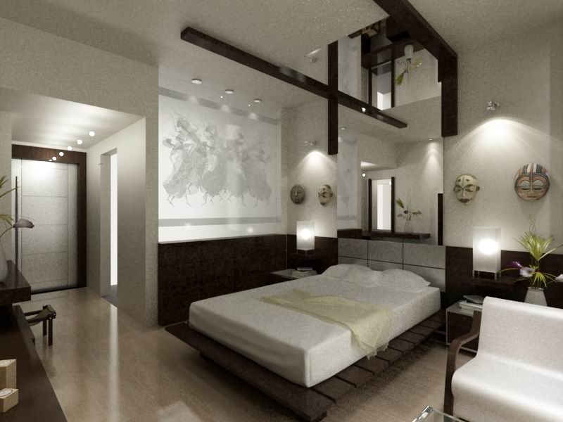 single bed room